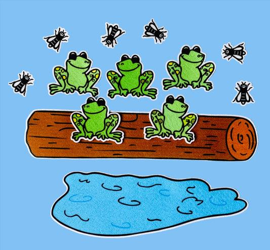 Five Little Speckled Frogs